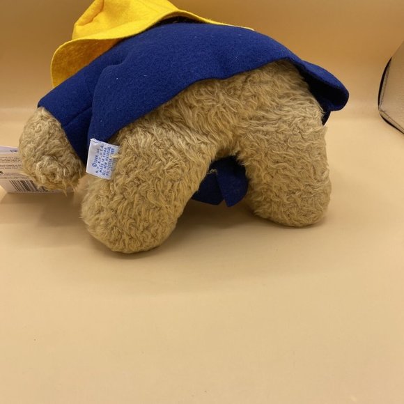 EDEN Toys Classic PADDINGTON BEAR Yellow Hat Blue Navy Red Jacket 14” - Picture 7 of 8